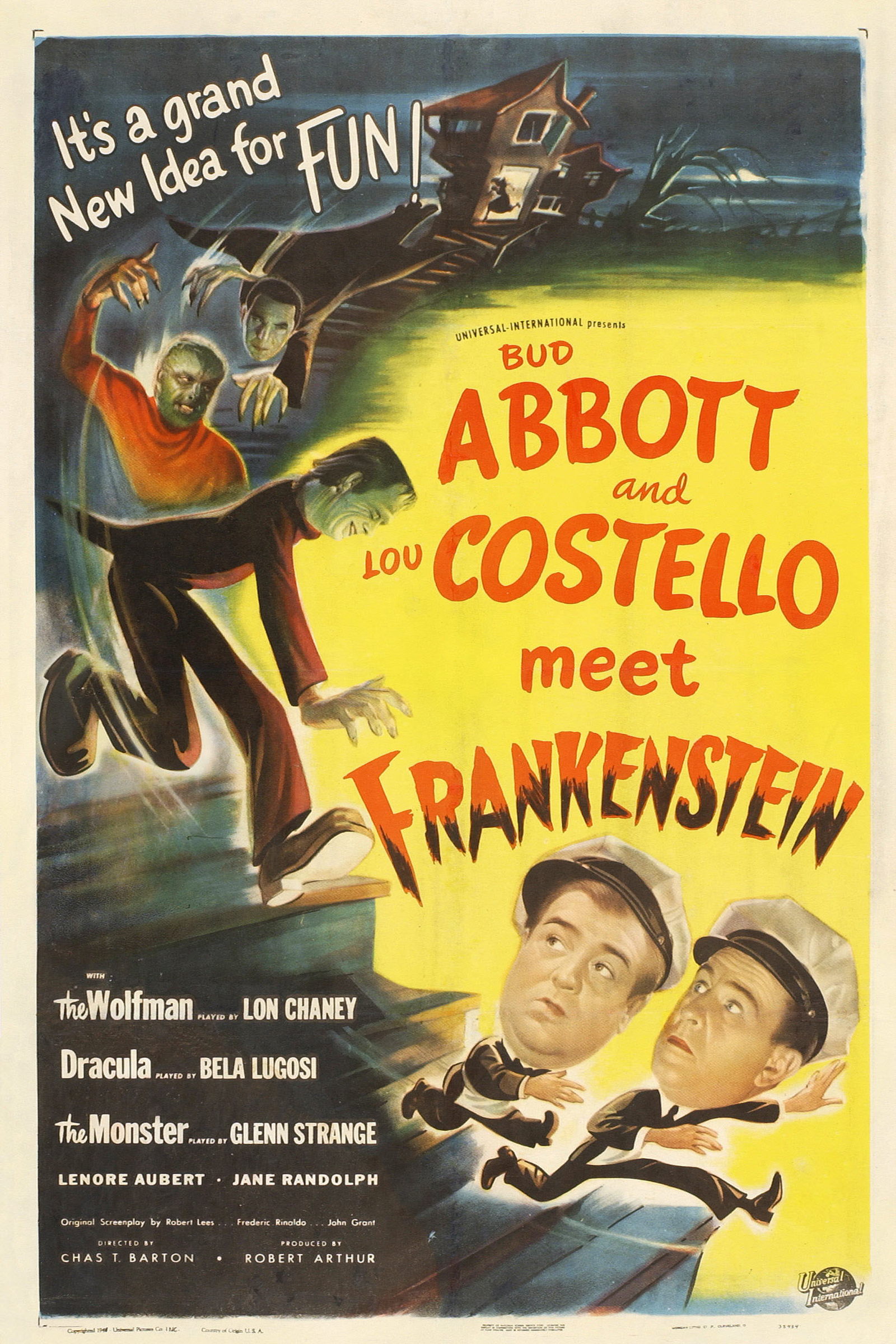 Bud Abbot and Lou Costello Meet Frankenstein