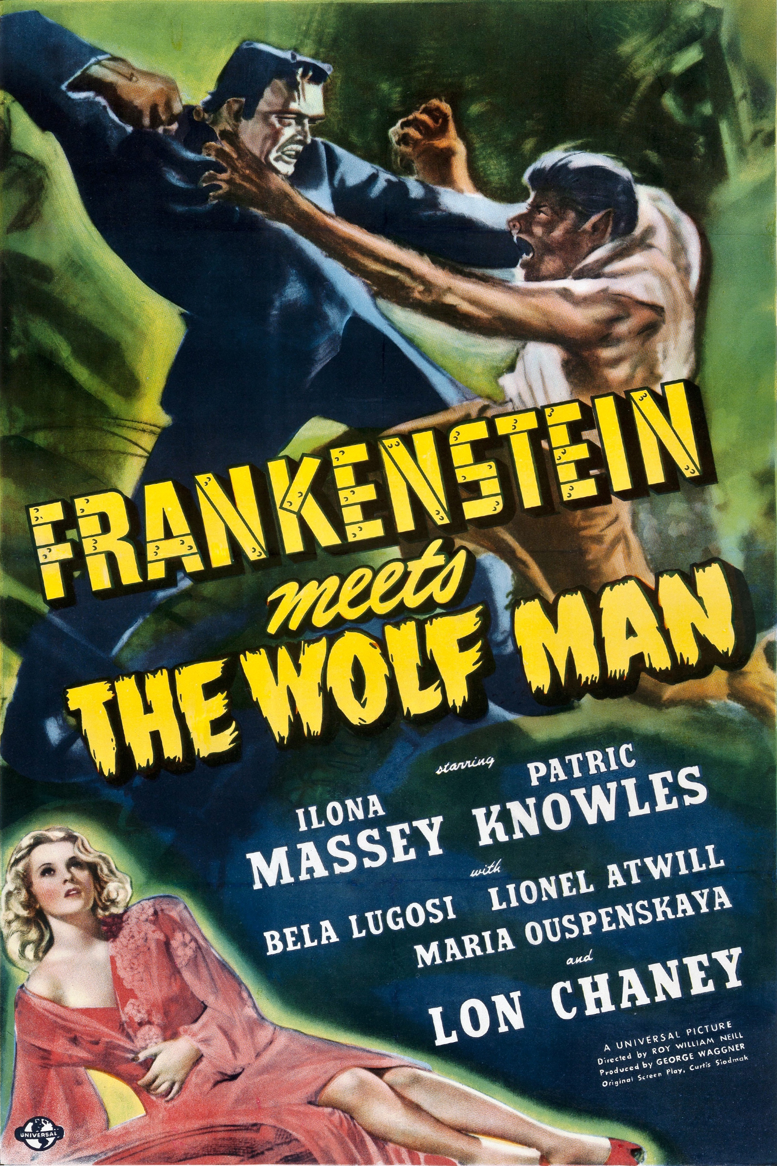 Frankenstein Meets the Wolf Man